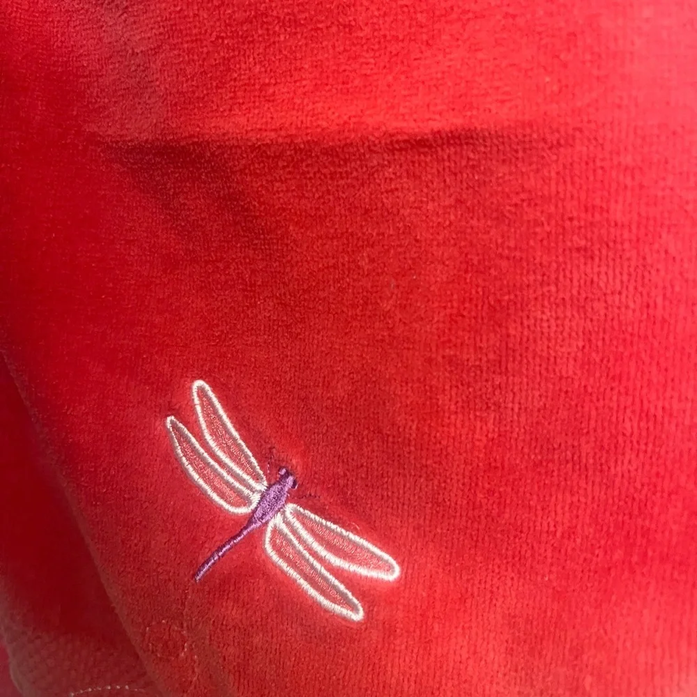 Vintage Croft & Barrow Red hand Towel/ Firm Price
